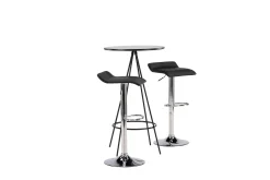 Bistro Spisegruppe 60 cm Rund med 2 Jonna Stoler