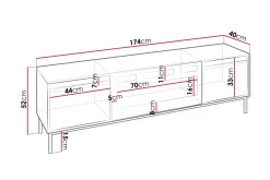 Bjurholm TV-benk 174 cm