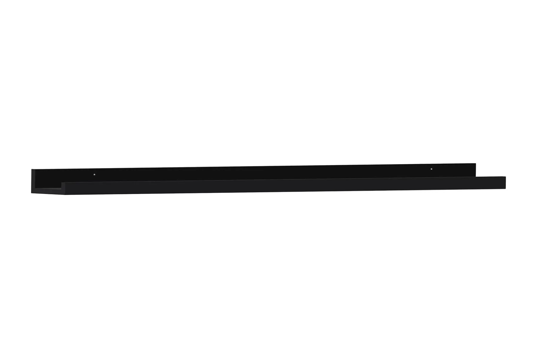 Black Shelf Bildehylle MDF 150 cm