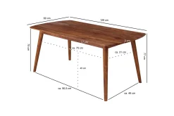 Bodhin Spisebord 120 cm