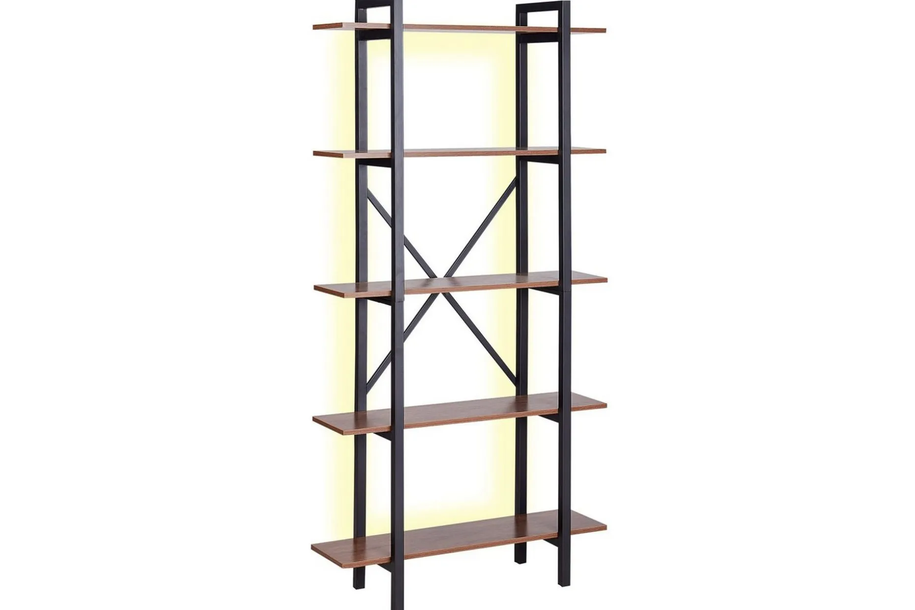 Bokhylle LED Darby