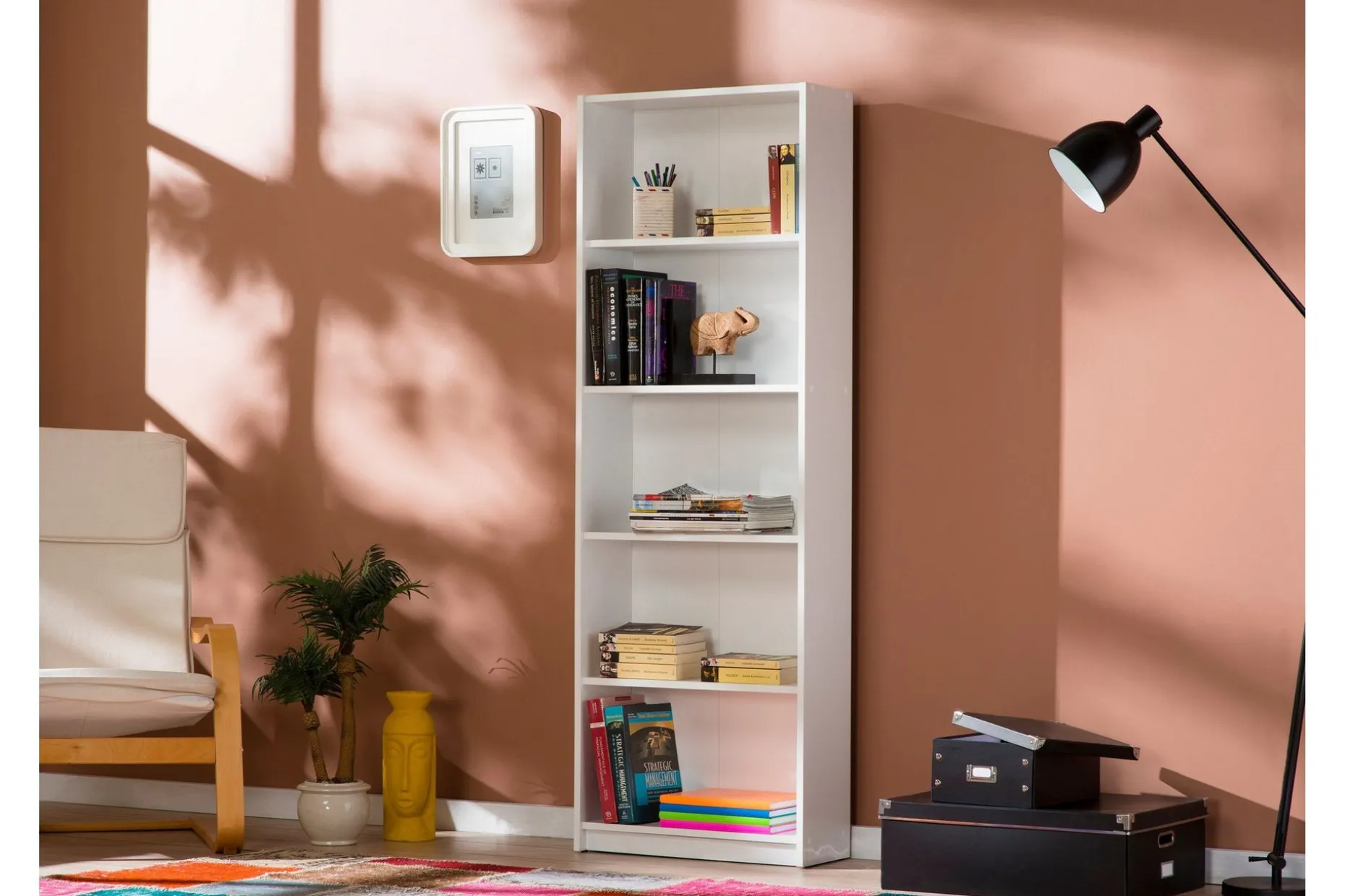 Bookshelf Hvit