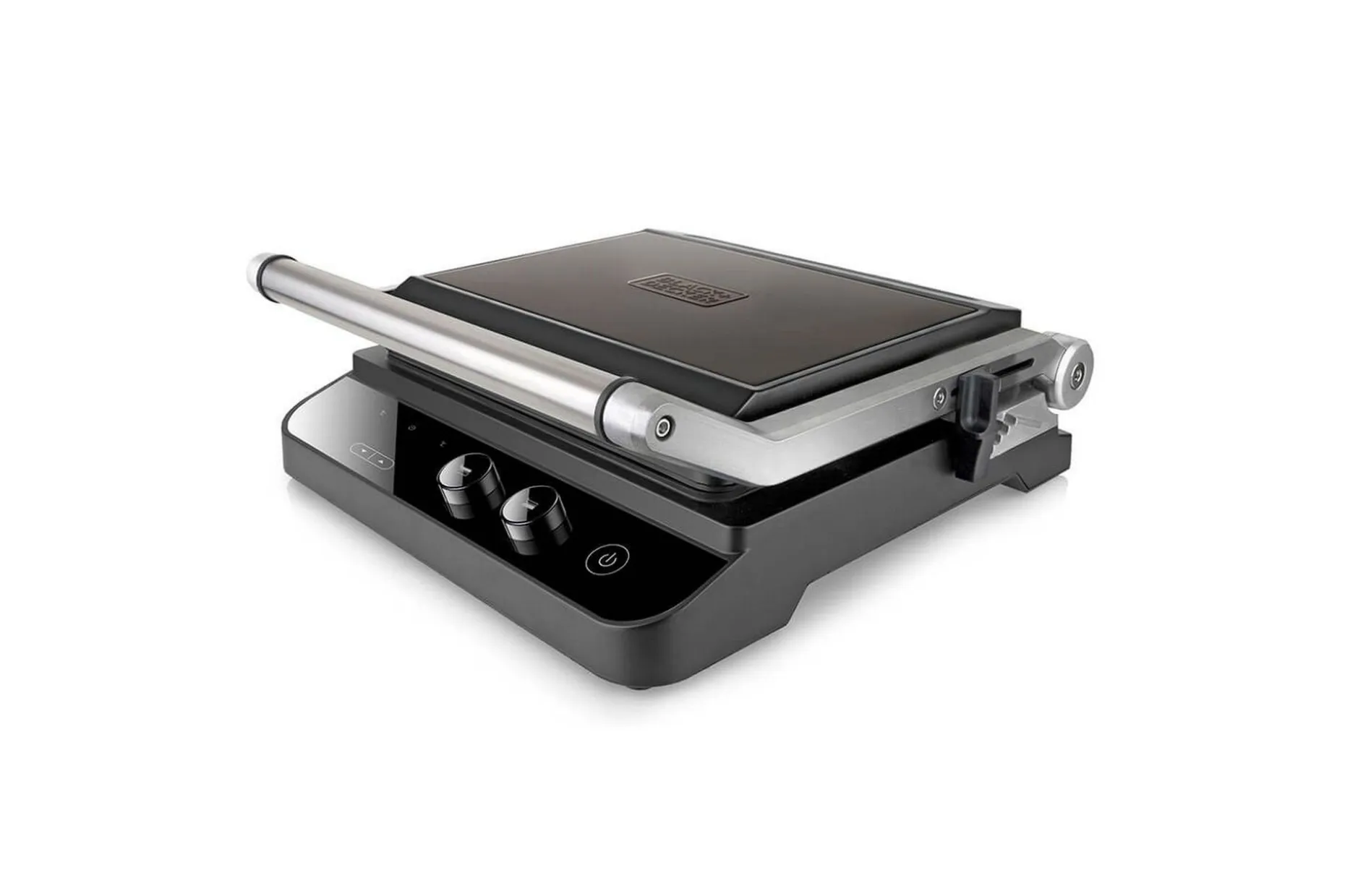 Bordgrill Black+Decker Børstet Stål Temp Kontroller 2000W