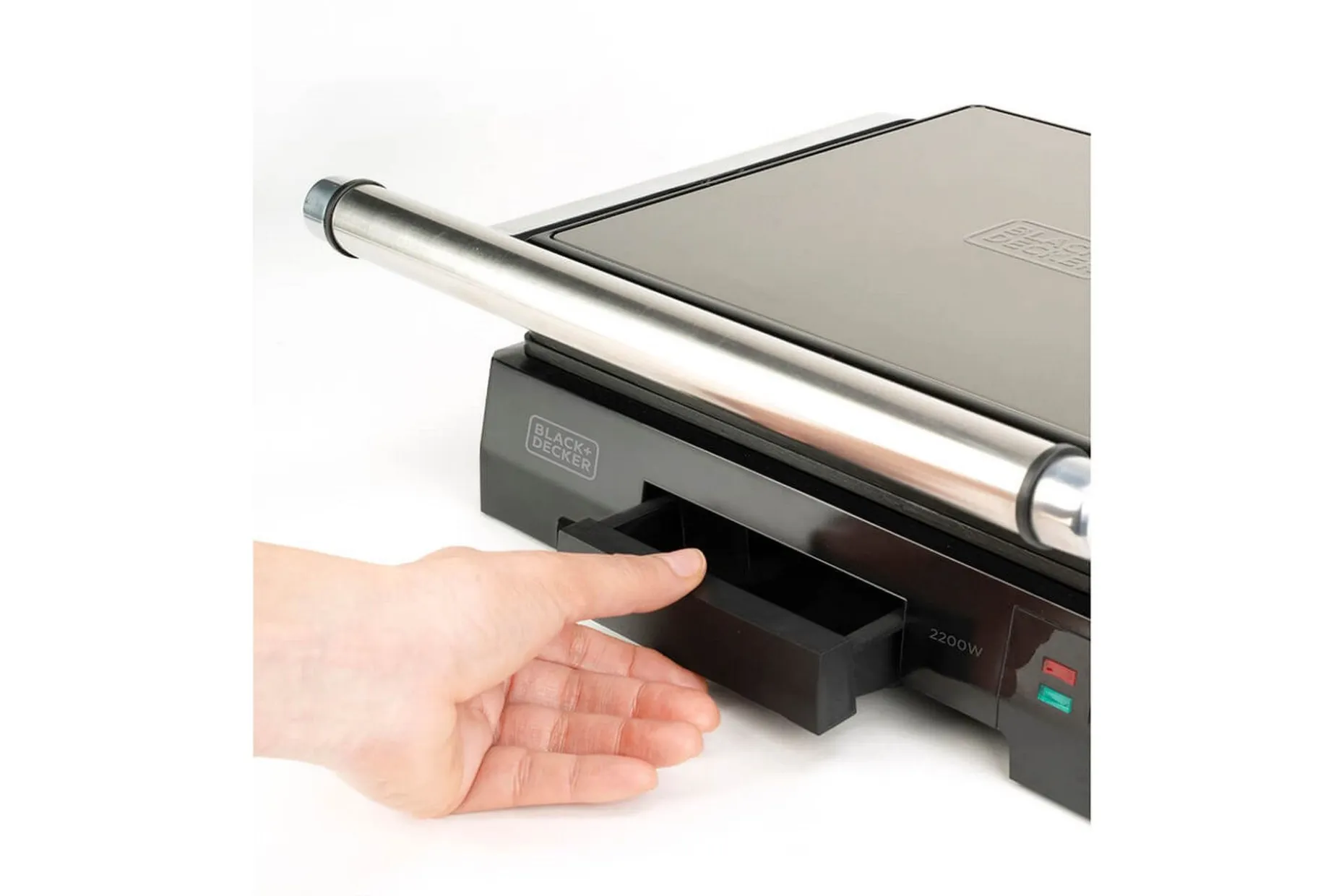 Bordgrill Black+Decker Temp Control 2200W Børstet Stål