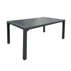 Bord HOME4YOU Delgado 140x80x72 cm Grå