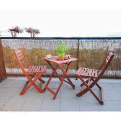 Bord HOME4YOU Rouen 50x50x68 cm meranti