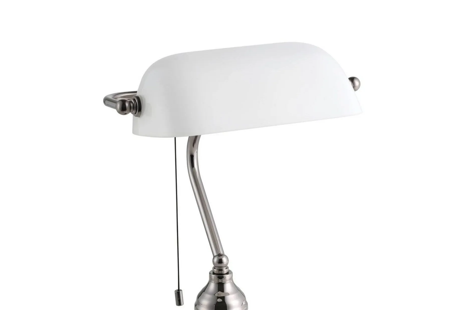 Bordlampe Eglo Banker Nickel Hvit