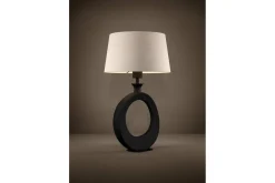 Bordlampe Eglo Diezma Svart/Natur 52 cm