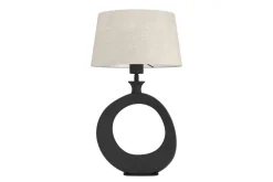 Bordlampe Eglo Diezma Svart/Natur 52 cm