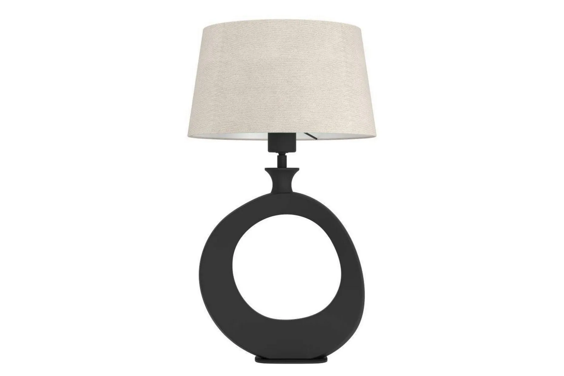 Bordlampe Eglo Diezma Svart/Natur 52 cm