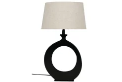 Bordlampe Eglo Diezma Svart/Natur 52 cm