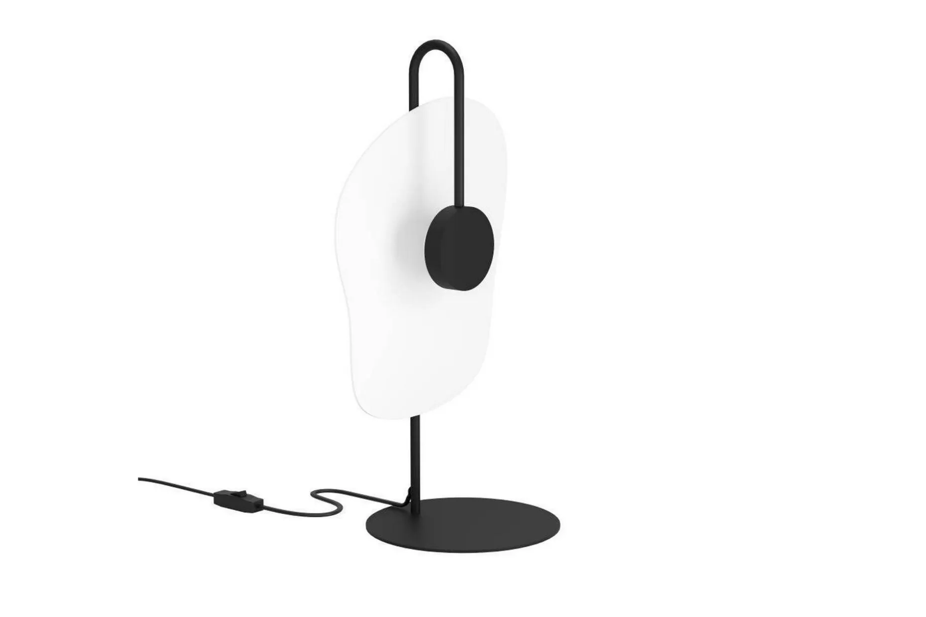 Bordlampe Eglo Larderia Svart/Hvit