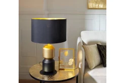 Bordlampe Eglo Laurignano Svart/Gull