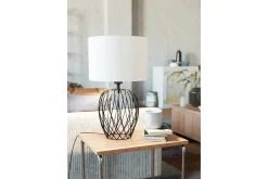 Bordlampe Eglo Nimlet Svart Hvit