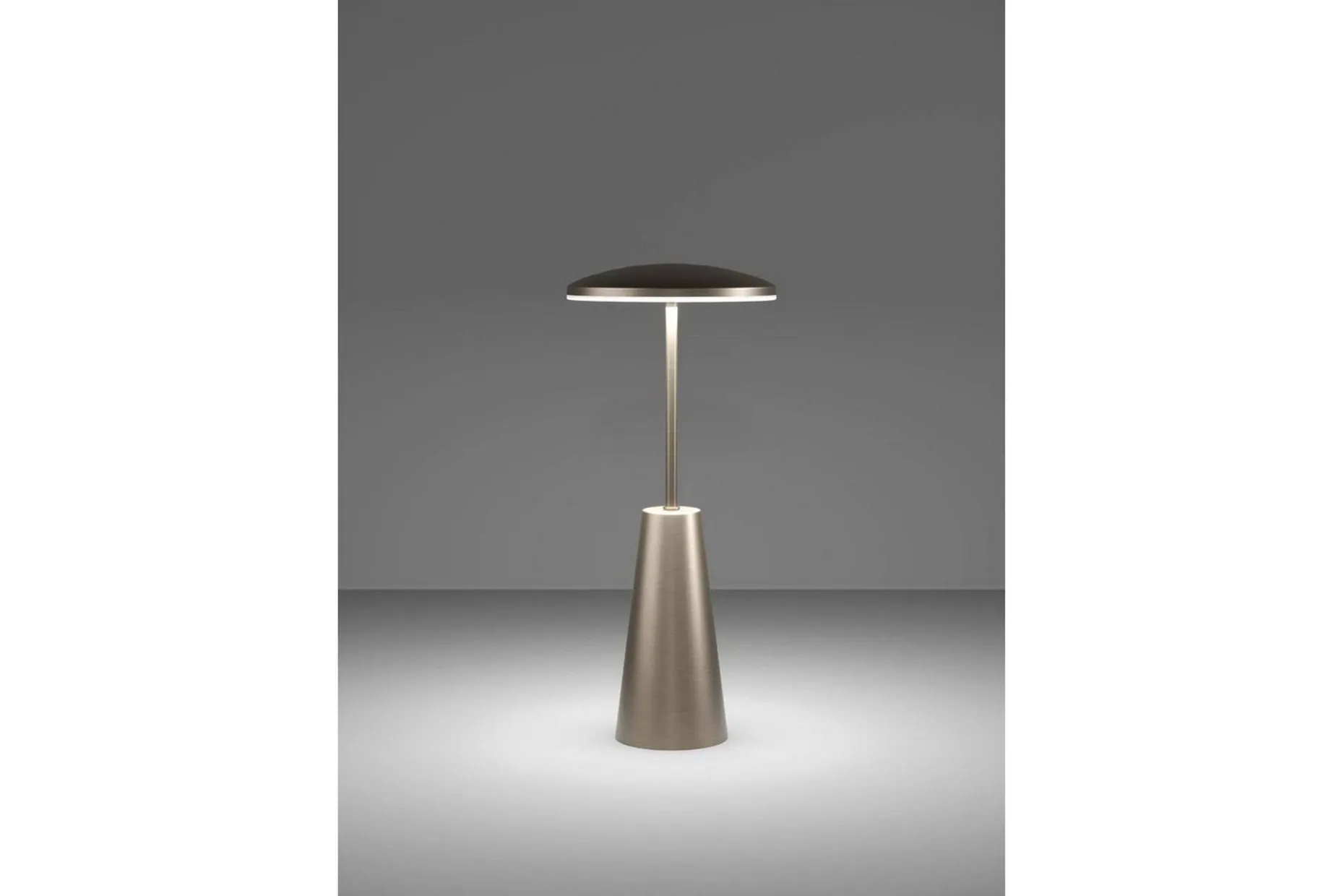 Bordlampe Eglo Piccola med touch mørk bronse
