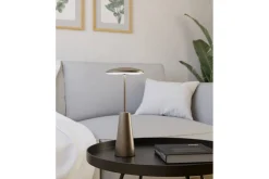 Bordlampe Eglo Piccola med touch mørk bronse