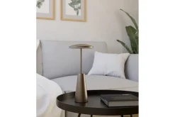 Bordlampe Eglo Piccola med touch mørk bronse