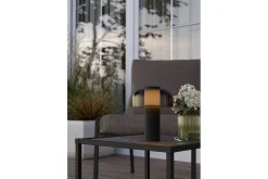 Bordlampe Eglo Ponente med Touch Svart/Svart-Transparent