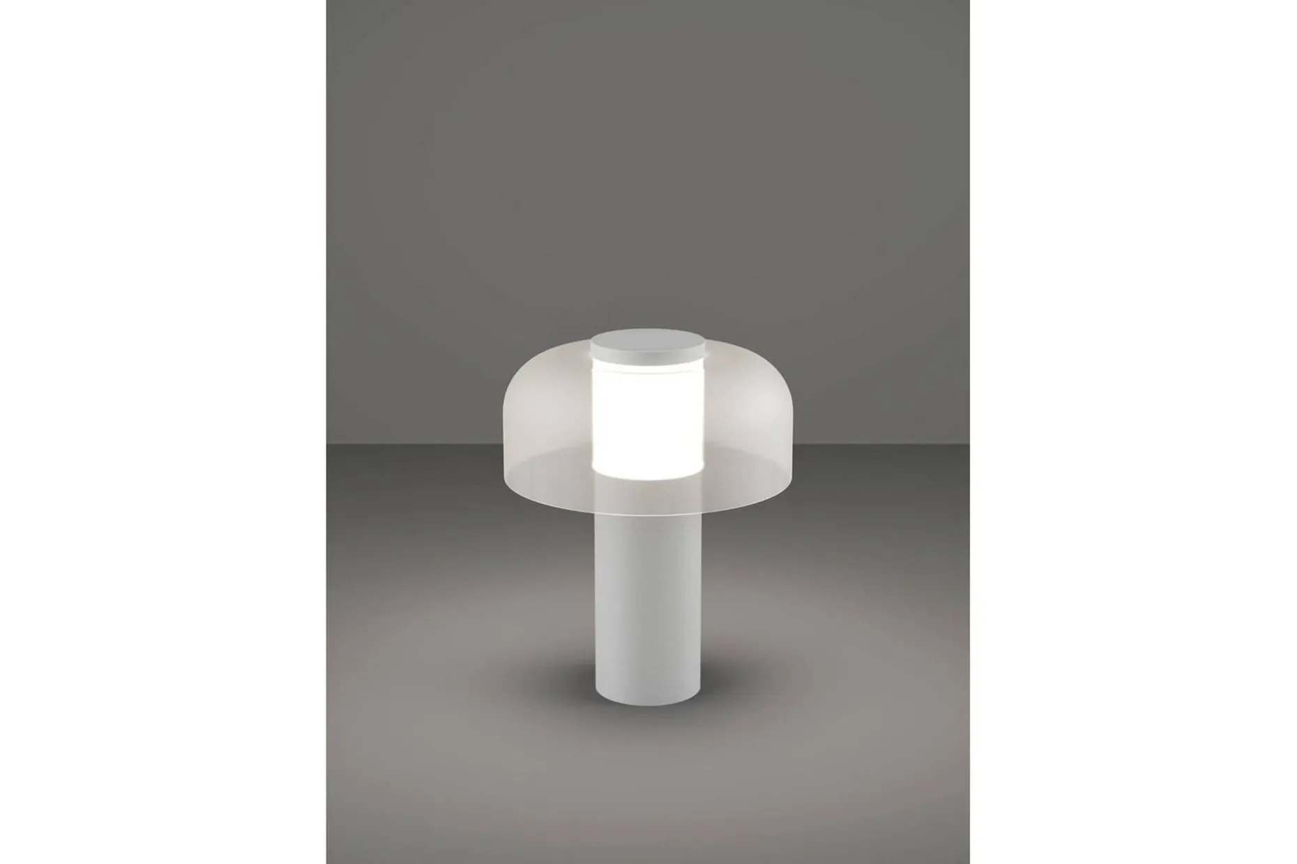 Bordlampe Eglo Ponente med Touch Hvit/Satineret