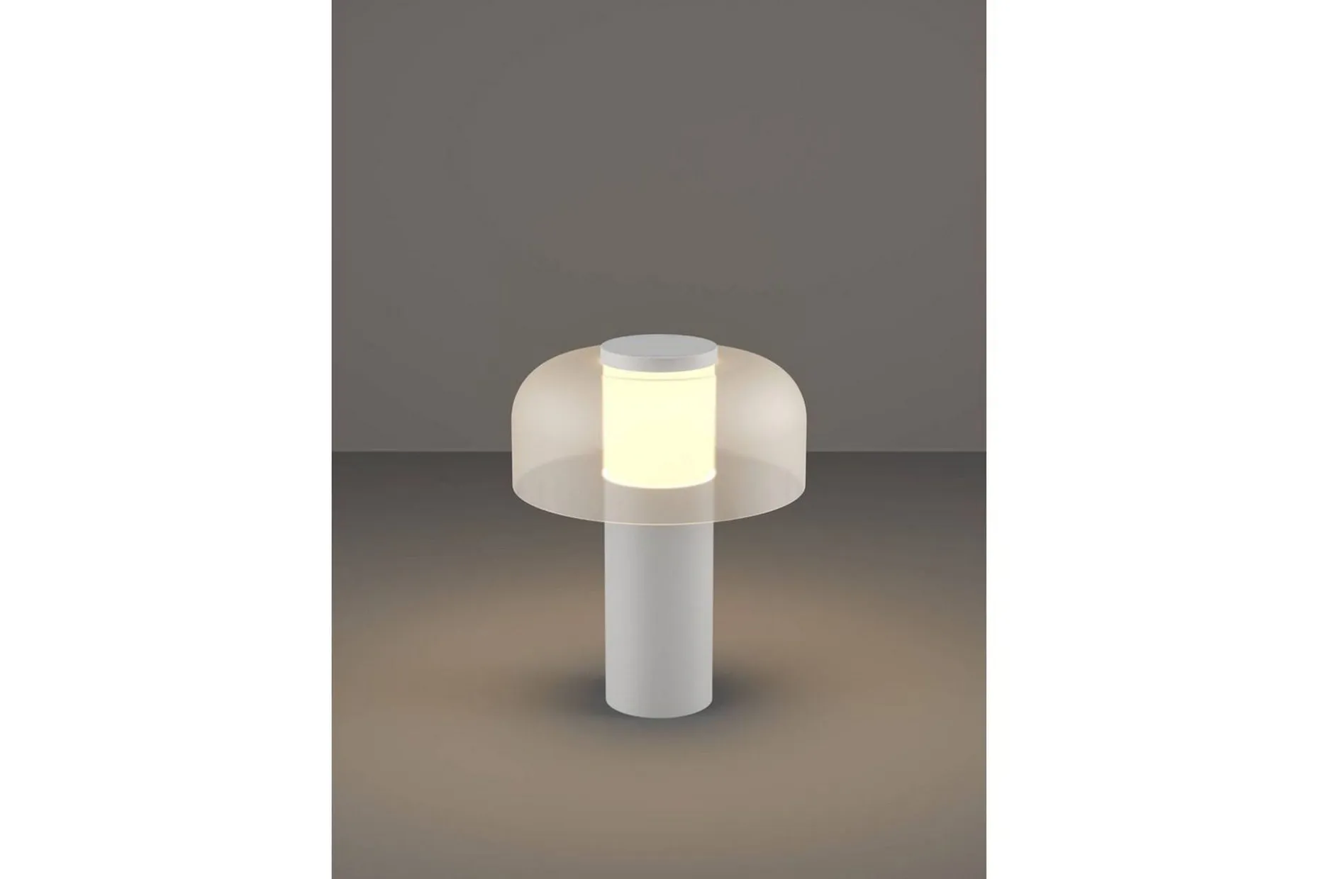Bordlampe Eglo Ponente med Touch Hvit/Satineret