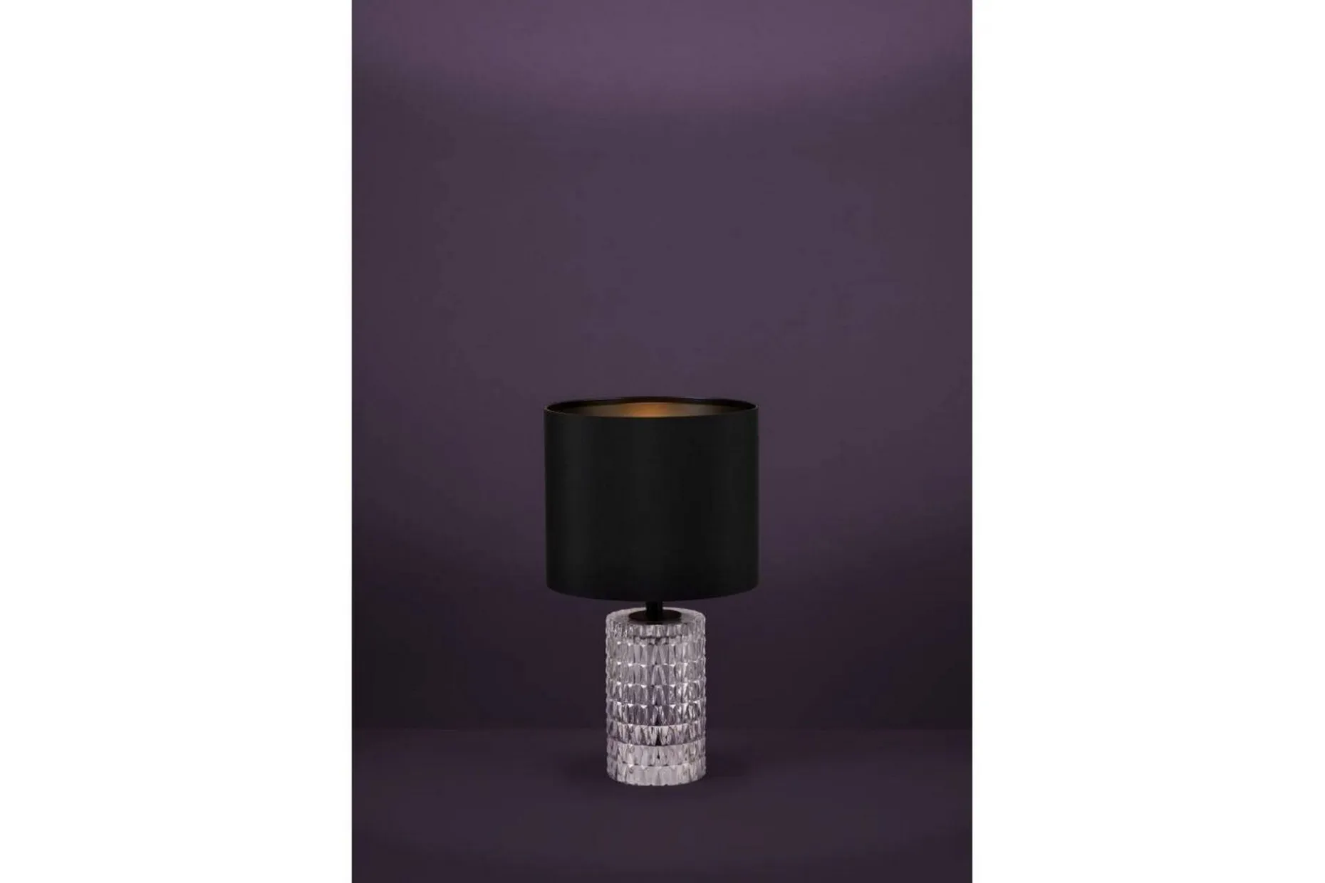 Bordlampe Eglo Sapuara Svart Krystall