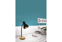 Bordlampe Eglo Veradal Svart, Brun