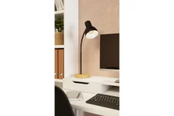 Bordlampe Eglo Veradal Svart, Brun