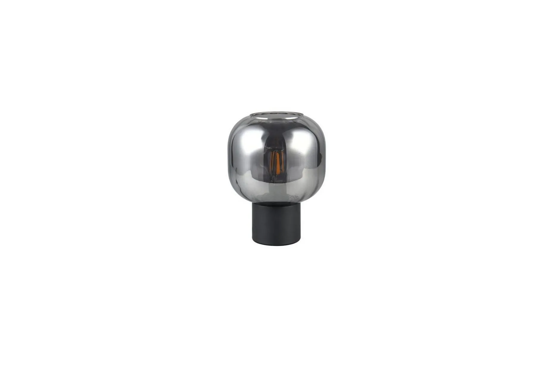 Bordlampe TRIO Diva Matt svart/krom