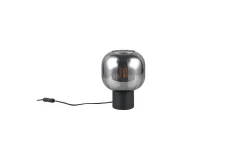 Bordlampe TRIO Diva Matt svart/krom