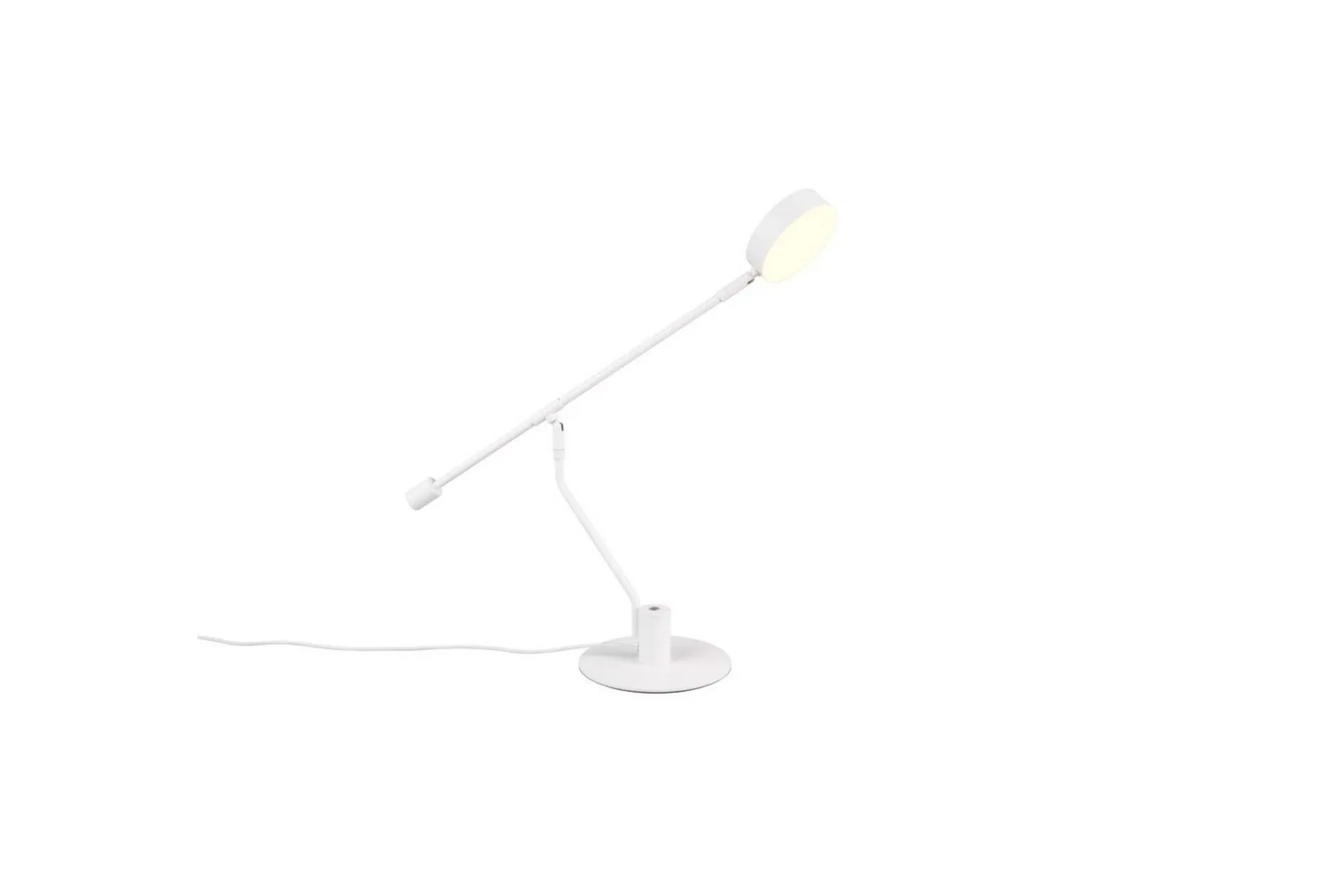 Bordlampe TRIO Manduro Matt hvit