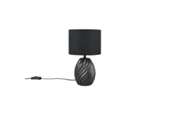 Bordlampe TRIO Melva Svart