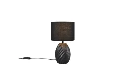 Bordlampe TRIO Melva Svart