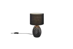 Bordlampe TRIO Melva Svart