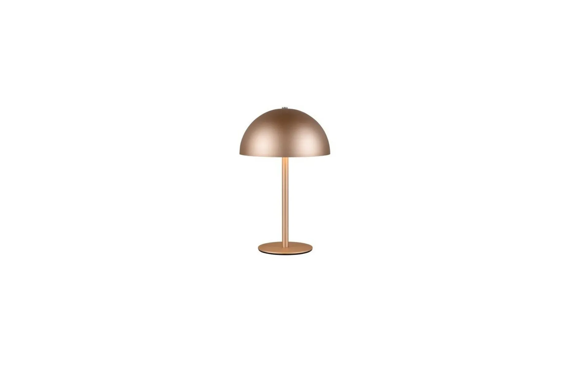 Bordlampe TRIO Munoz Kaffebrun