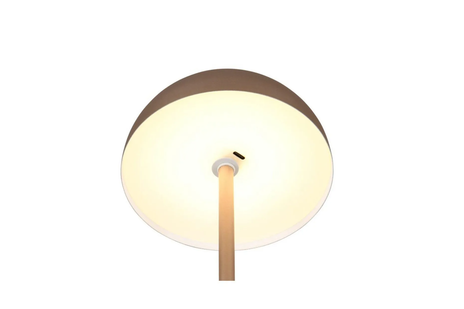 Bordlampe TRIO Munoz Kaffebrun