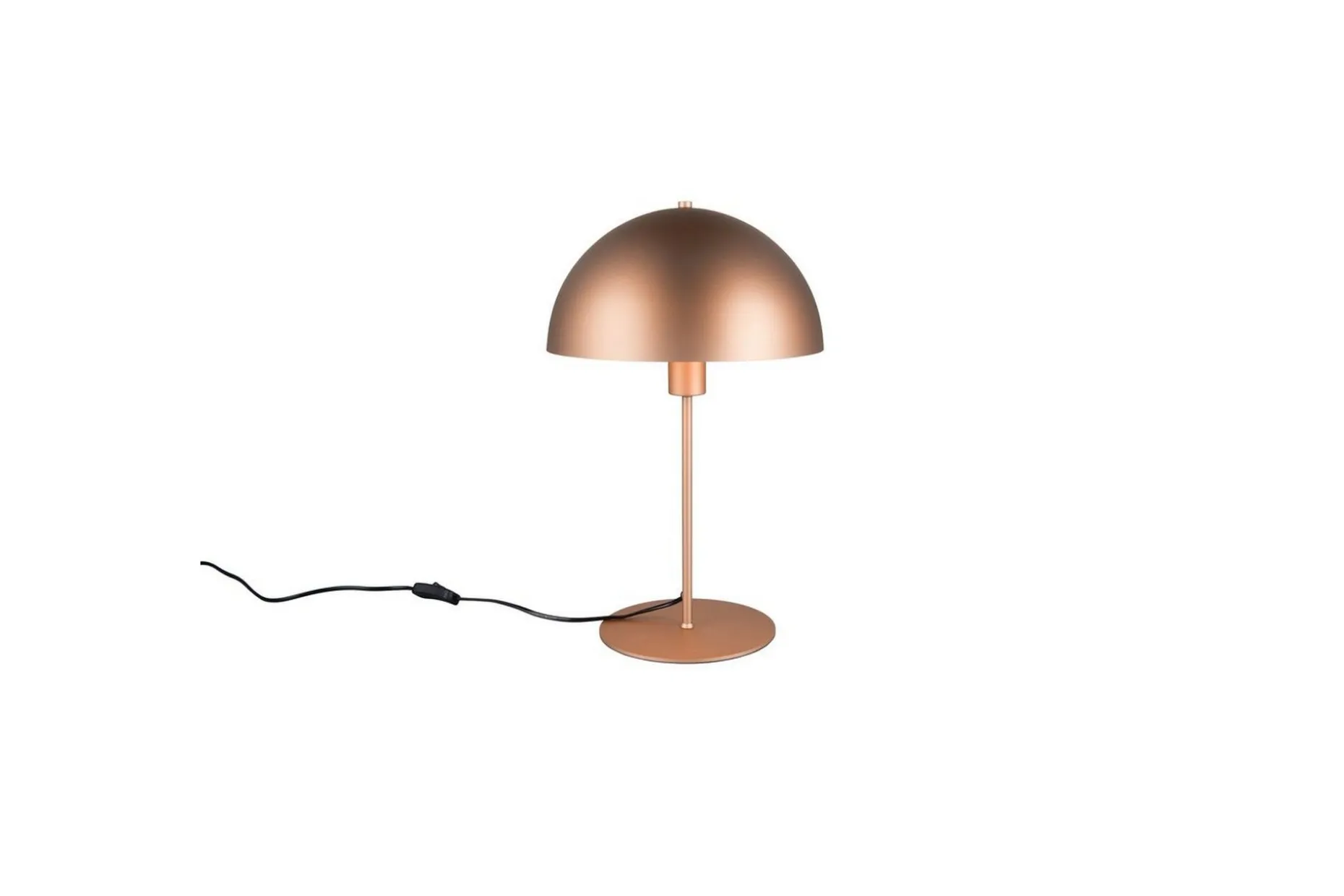 Bordlampe TRIO Nola 45 cm, Kaffebrun