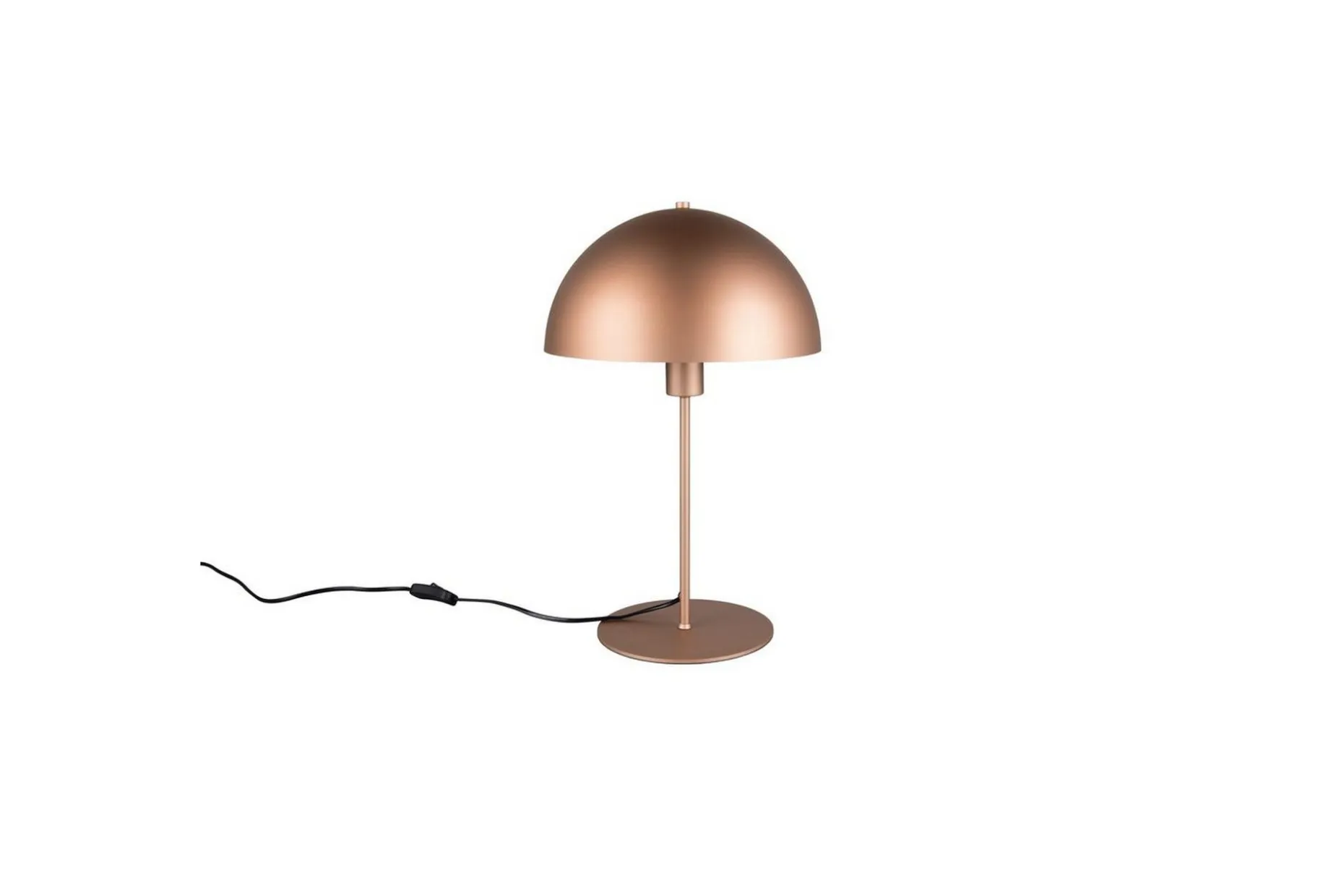 Bordlampe TRIO Nola 45 cm, Kaffebrun
