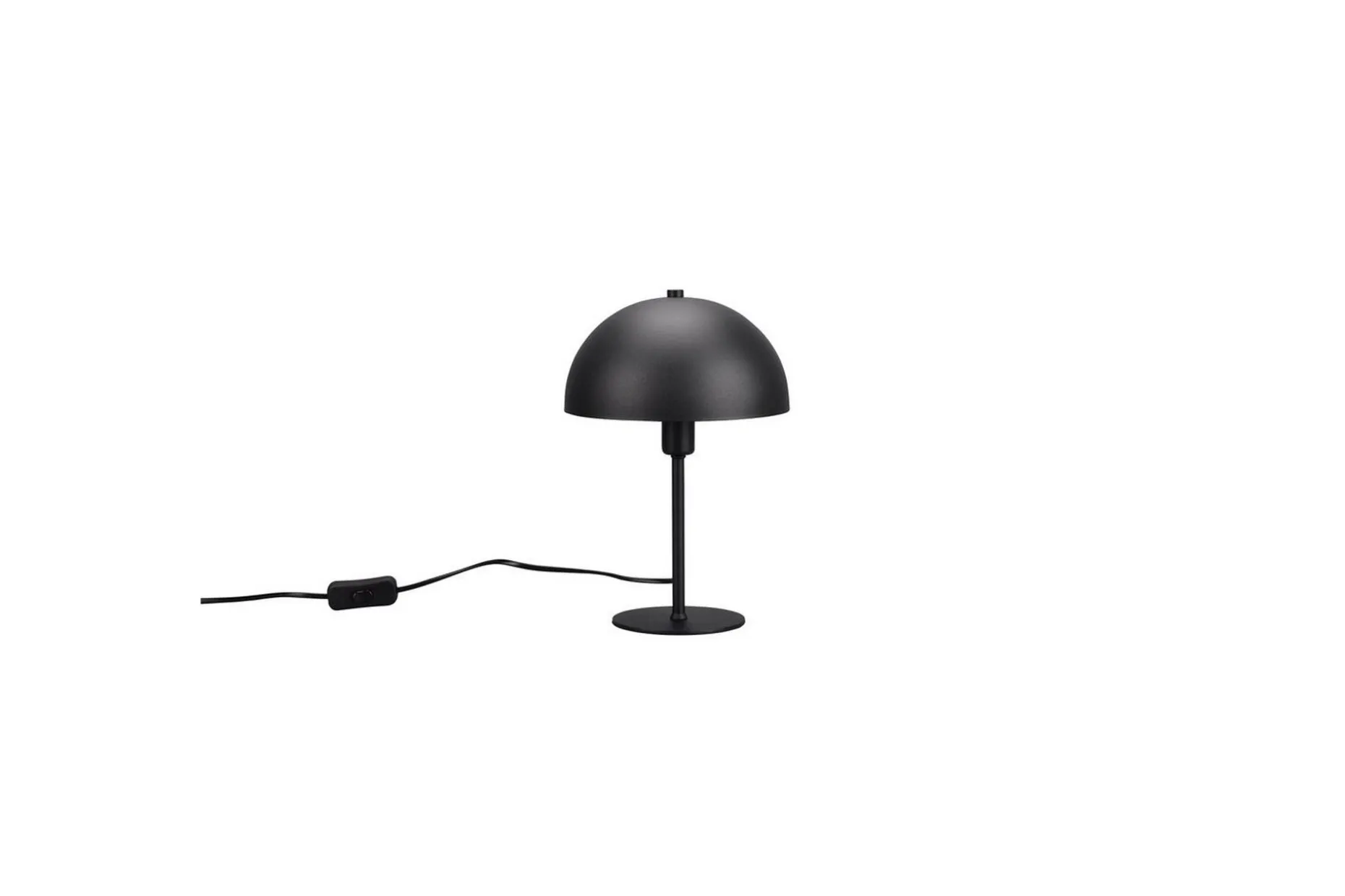 Bordlampe TRIO Nola 30 cm, Matt svart