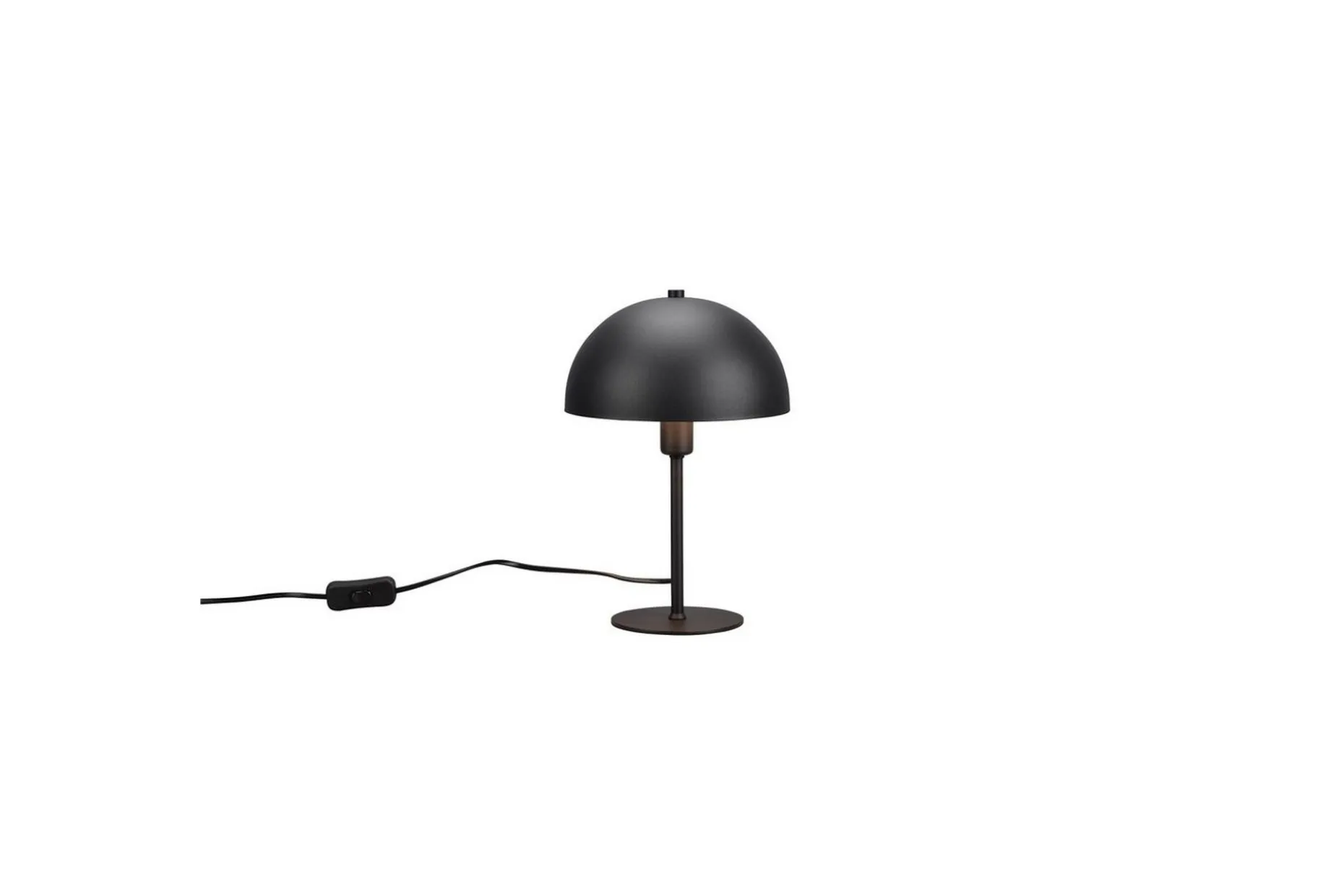 Bordlampe TRIO Nola 30 cm, Matt svart