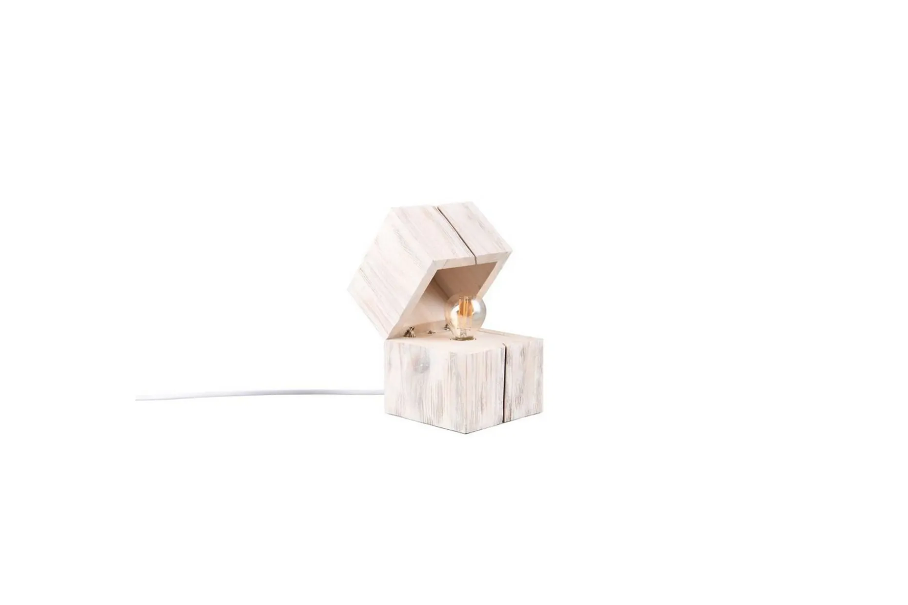 Bordlampe TRIO Treasure Hvit