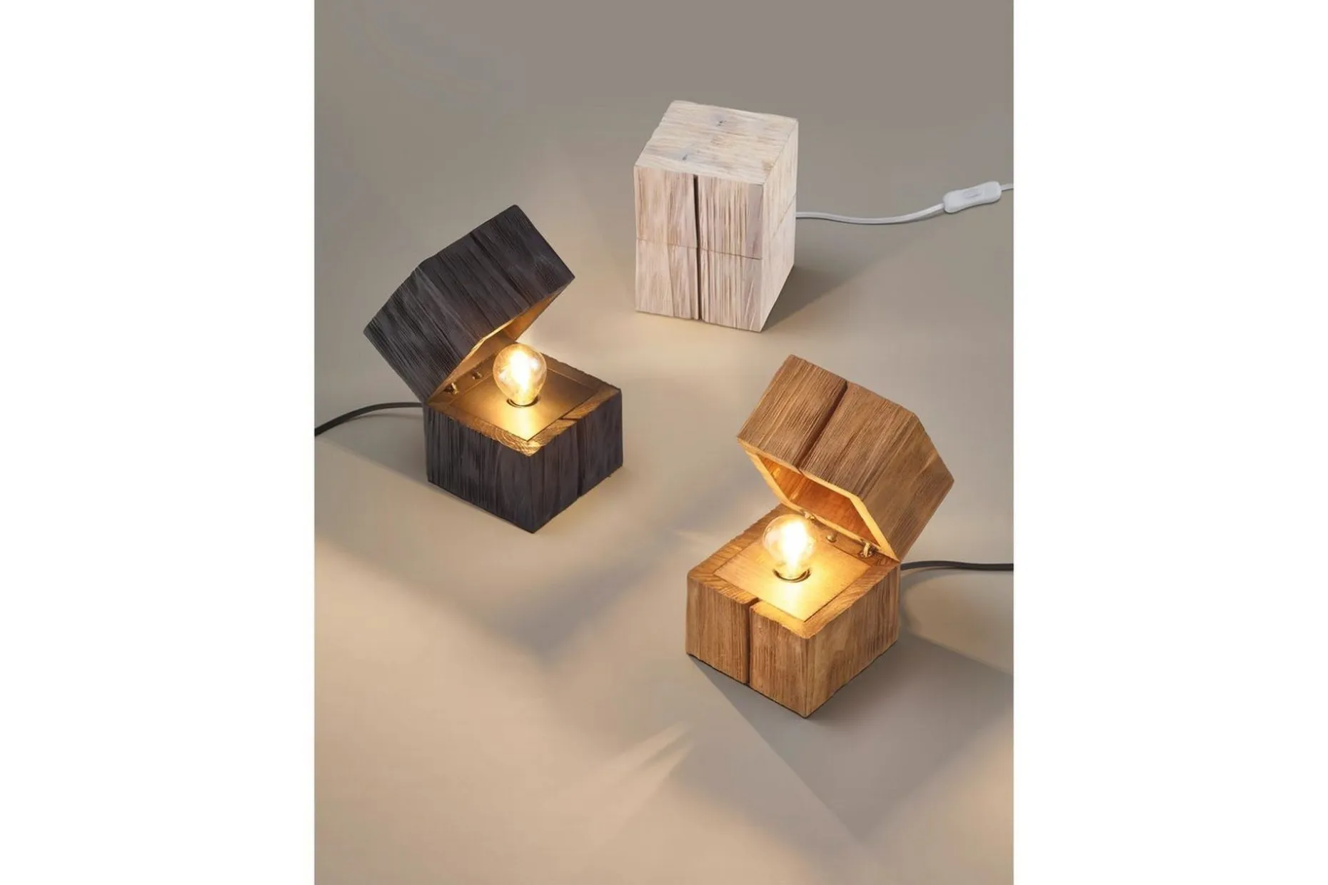 Bordlampe TRIO Treasure Hvit