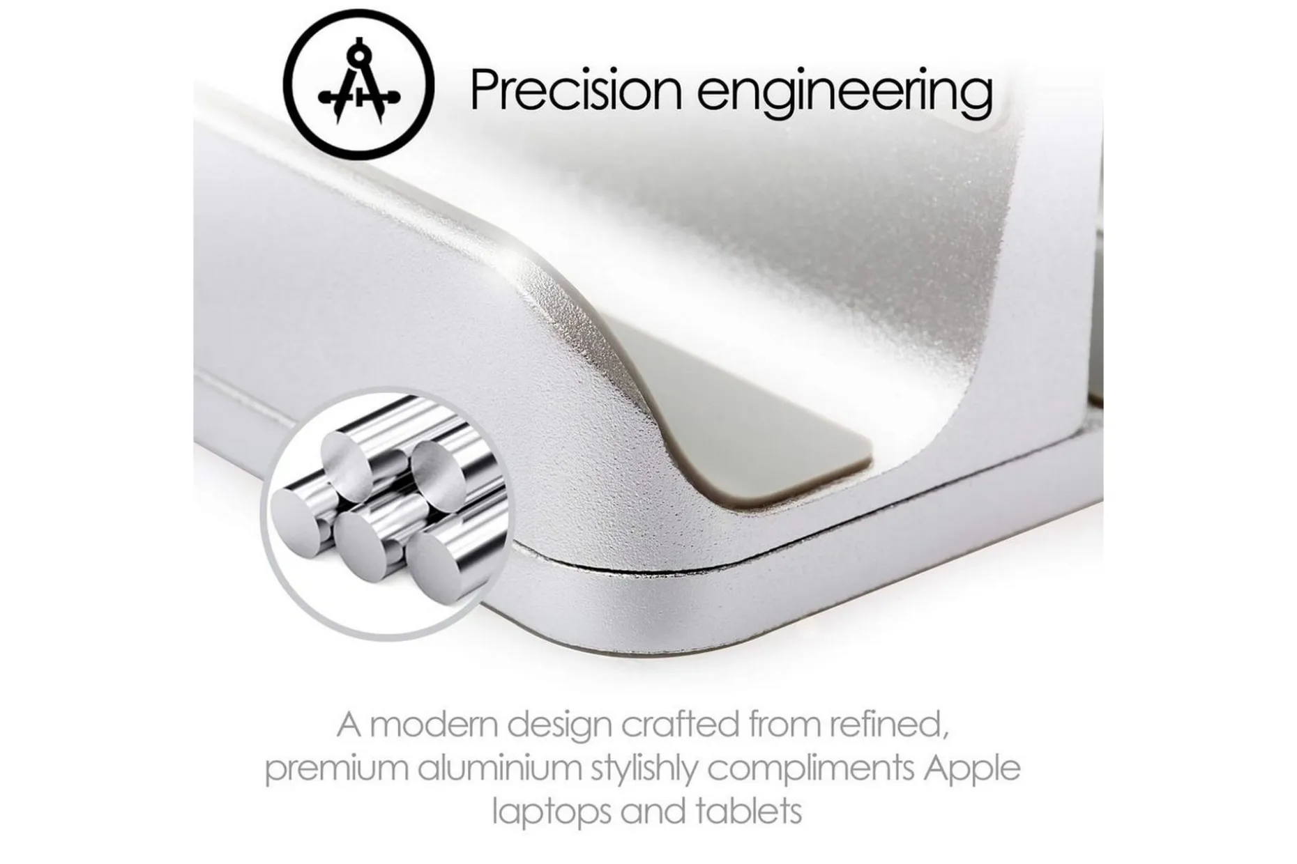 Bordstativ Desire2 2-i-1 Justerbar Aluminium