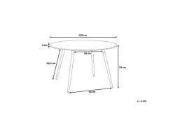 Bovio Spisebord 120 cm