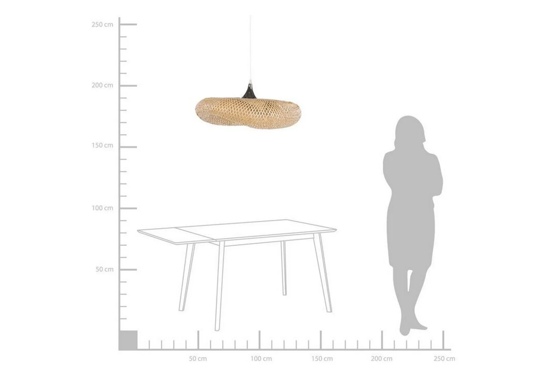 Boyne Taklampe Liten