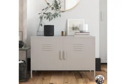 Bradford Skänk 100x40 cm Ljusgrå Queer Eye Ljusgrå