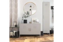 Bradford Skänk 100x40 cm Ljusgrå Queer Eye Ljusgrå