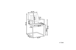 Brandol Spisestol 2-pk