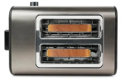 Brødrister Black+Decker 2 Rom børstet stål