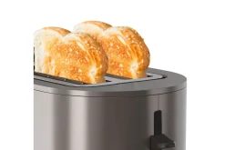 Brødrister Black+Decker 2 rom rustfritt stål