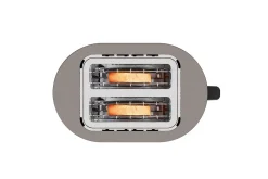 Brødrister Black+Decker 2 rom rustfritt stål